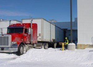 GoTreads Traction Device for getting Semis out of Snow
