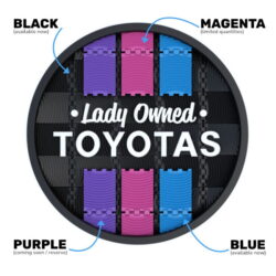 Lady Owned Toyotas - GoTreads Custom Colors