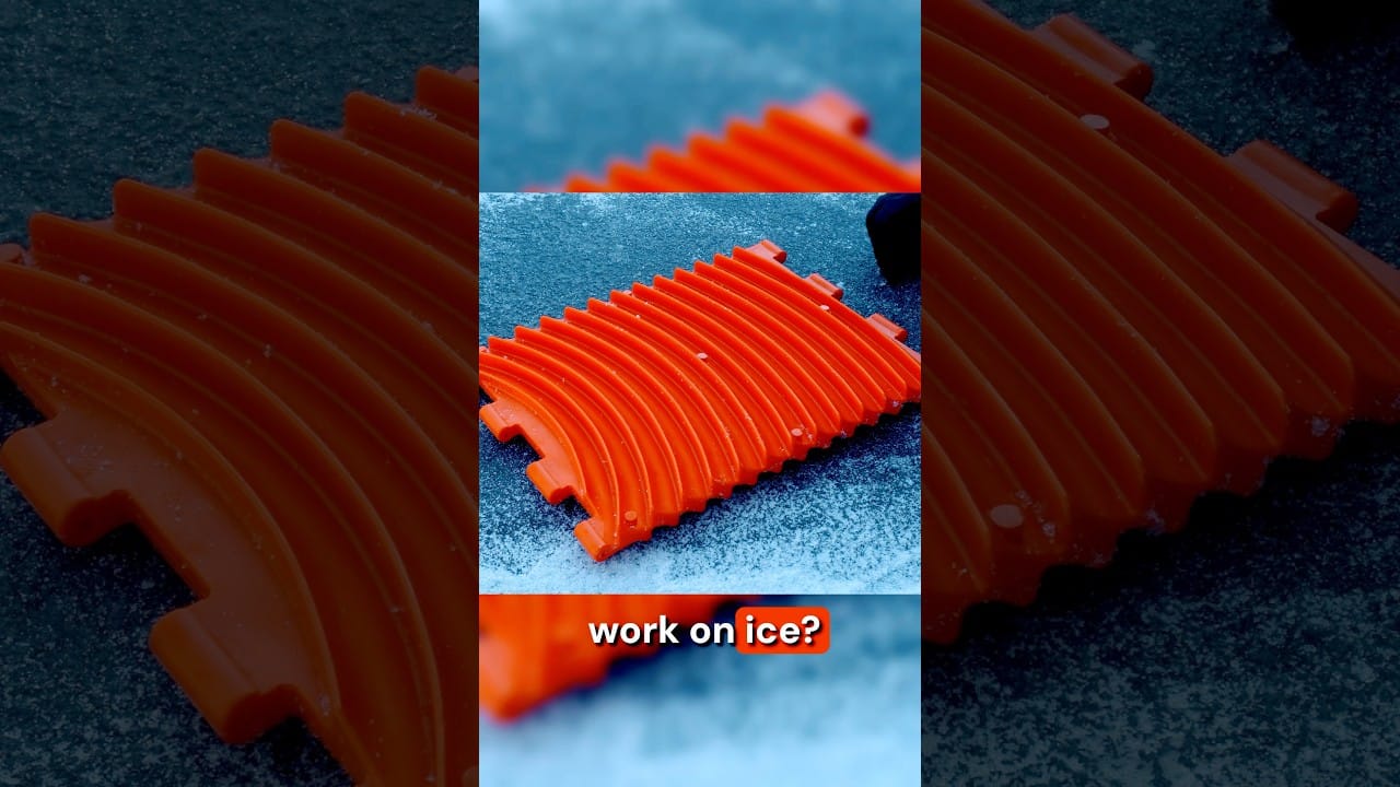 Do GoTreads work on ice demo video